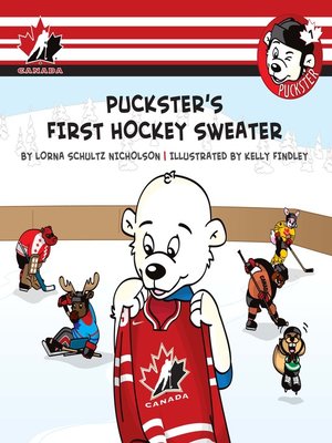 cover image of Puckster's First Hockey Sweater